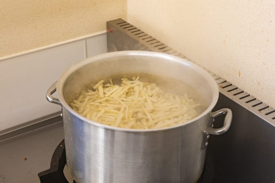 メンマを炊く